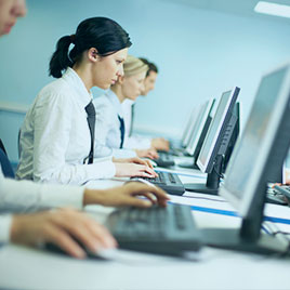 outsourced contact center calling team